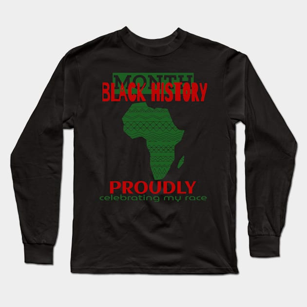 black history month Long Sleeve T-Shirt by summerDesigns